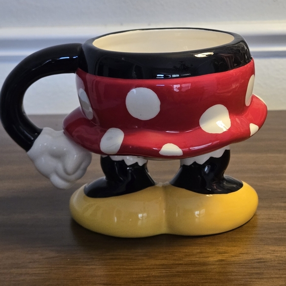 DISNEY PARKS Mickey and Minnie Mouse HALF BODY MUGS Authentic Original Set (2) - Picture 12 of 15